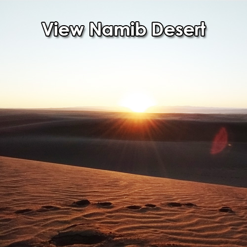 Namib Desert in Oranjemund, Namibia